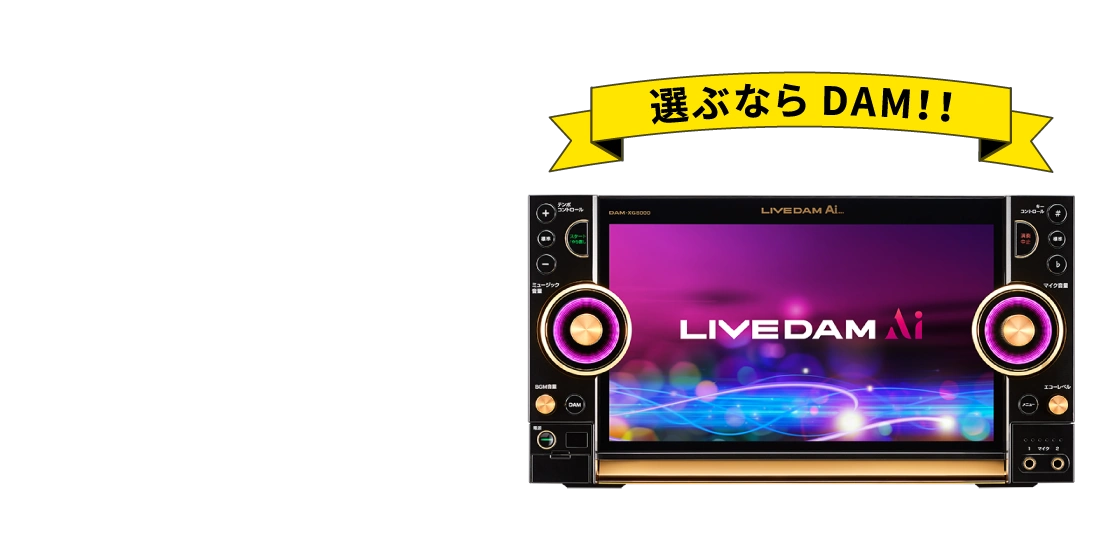 DAMカラオケレンタル：最高の音質と音響空間を演出！料金相談から導入まで、まるごとサポート「選ぶならDAM!!」